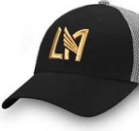 LAFC Black/Gray Fanatics Branded Versalux Speed Flex Cap/Hat - Large/XL