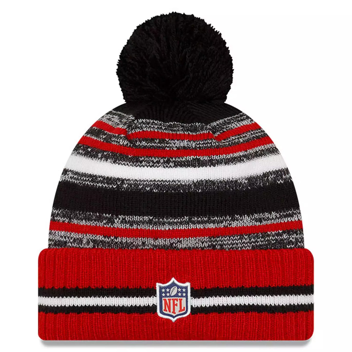 San Francisco 49ers New Era Cold Weather Sports Pom Knit Beanie Hat