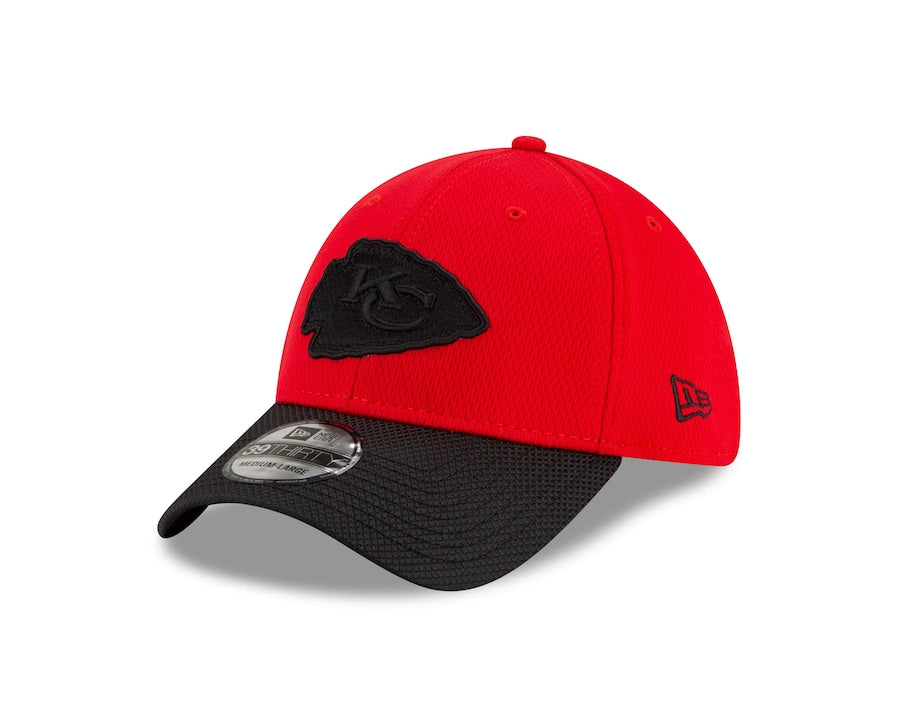 Kansas City Chiefs New Era Sideline Road 39THIRTY Cap - Medium/Large