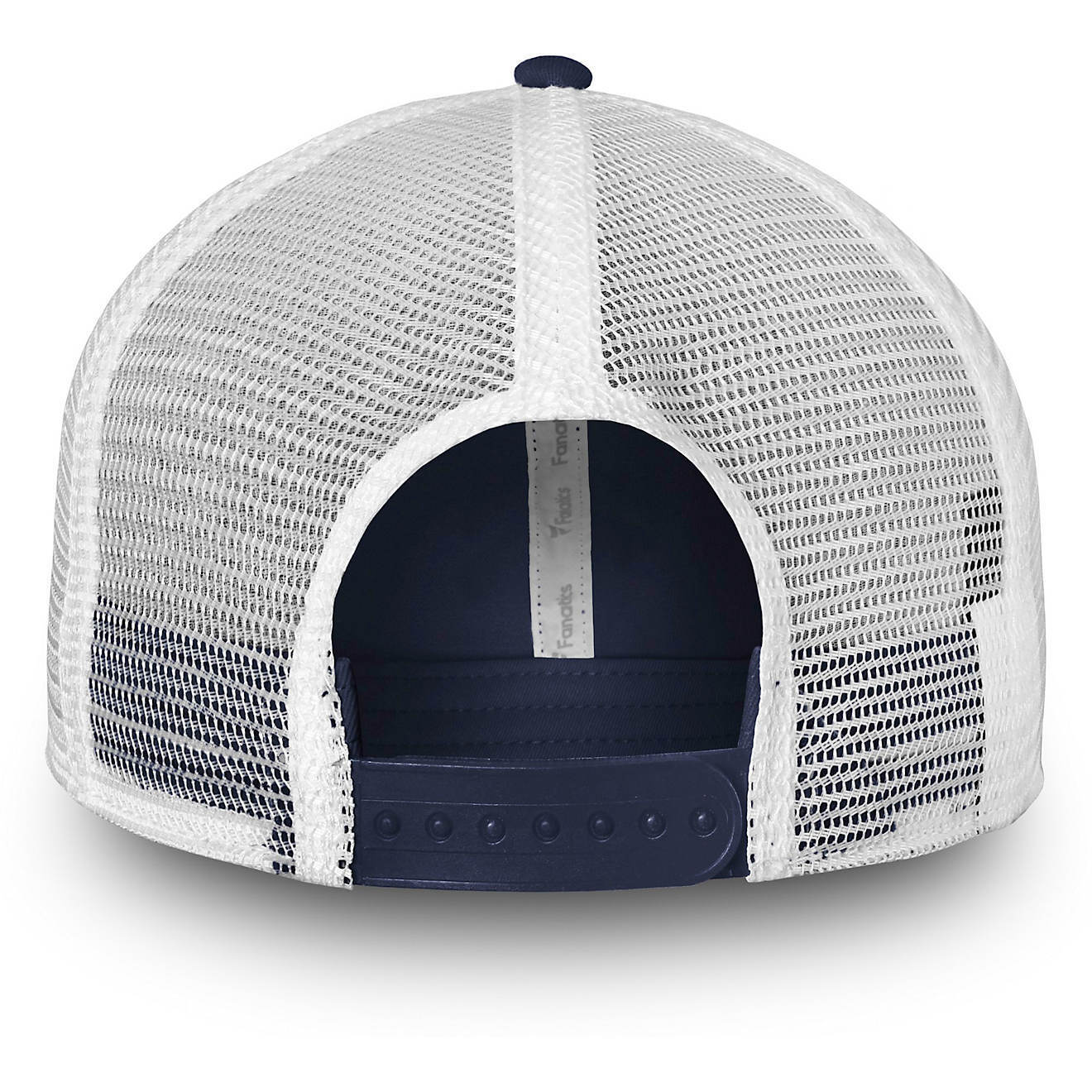 Sporting Kansas City Navy & White Fanatics Snapback Trucker Cap/Hat