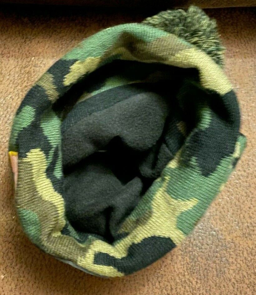 Los Angeles Lakers Ultra Game NBA Salute to Service Cuffed Knit Hat w/pom