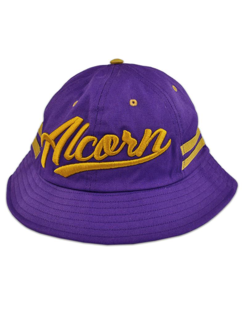 Alcorn State Braves Purple & Gold "Safari Style" Bucket Hat - HBCU