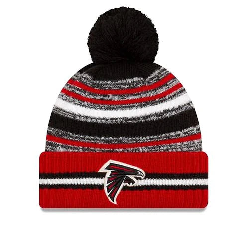 Atlanta Falcons New Era Cold Weather Home Sport Pom Knit Hat