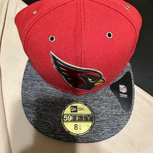 Arizona Cardinals New Era 59Fifty Fitted Cap/Hat - Size: 8 1/4