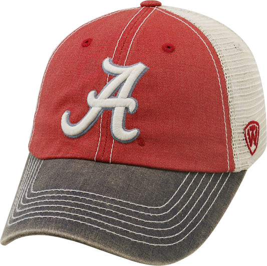 Alabama Crimson Tide Crimson Top of the World Offroad Trucker Adjustable Cap/Hat