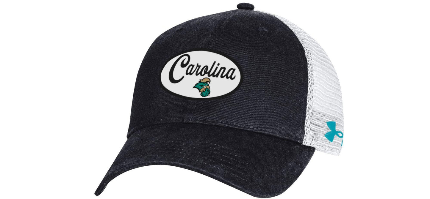 Coastal Carolina Chanticleers Black Under Armour Performance Snapback Cap/Hat