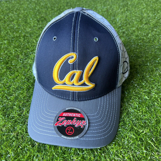 Cal Golden Bears Vintage Zephyr Letterman II Slouch Strapback Cap/Hat