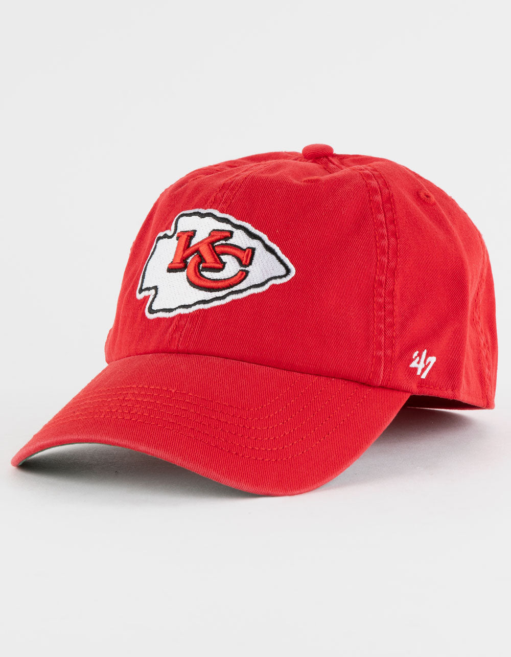 Kansas City Chiefs Red Sure Shot '47 Brand Franchise Fitted Hat - X-Large