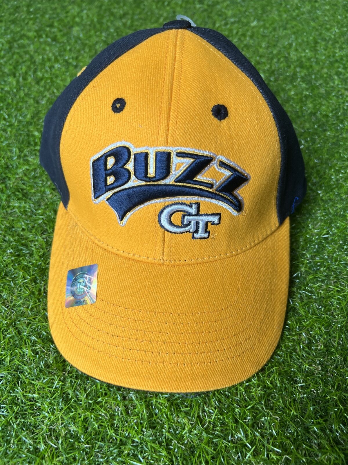 Georgia Tech Yellow Jackets Gold & Blue Vintage "Buzz" Captivating Headgear Cap/Hat