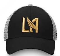 LAFC Black/Gray Fanatics Branded Versalux Speed Flex Cap/Hat - Large/XL