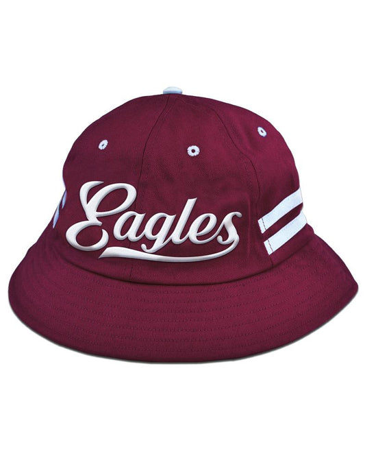 North Carolina Central Eagles "Safari Style" Maroon & White Bucket Hat - HBCU