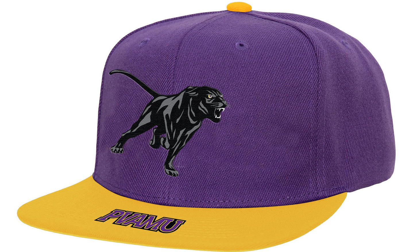 Prairie View A&M Panthers Purple Mitchell & Ness Logo Bill Snapback Cap/Hat