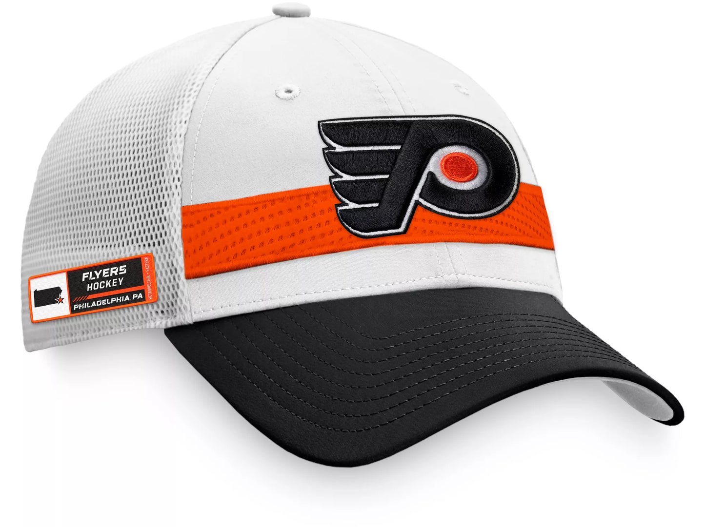 Philadelphia Flyers Authentic Pro Adjustable Trucker Hat