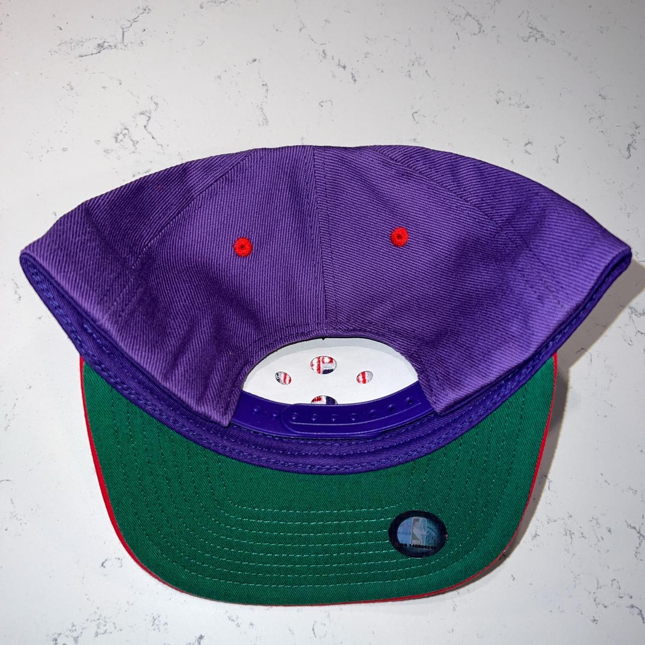 Toronto Raptors adidas Hardwood Classics "The Wave" Purple Vintage '90s Snapback Cap/Hat