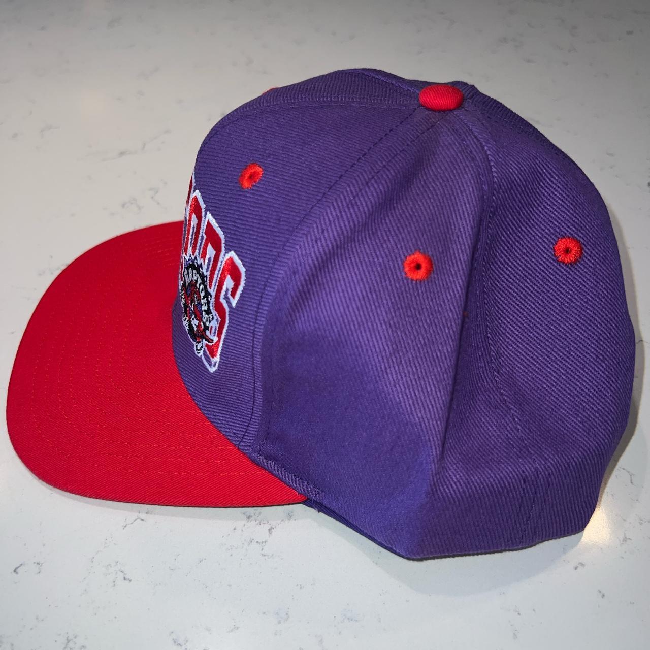 Toronto Raptors adidas Hardwood Classics "The Wave" Purple Vintage '90s Snapback Cap/Hat