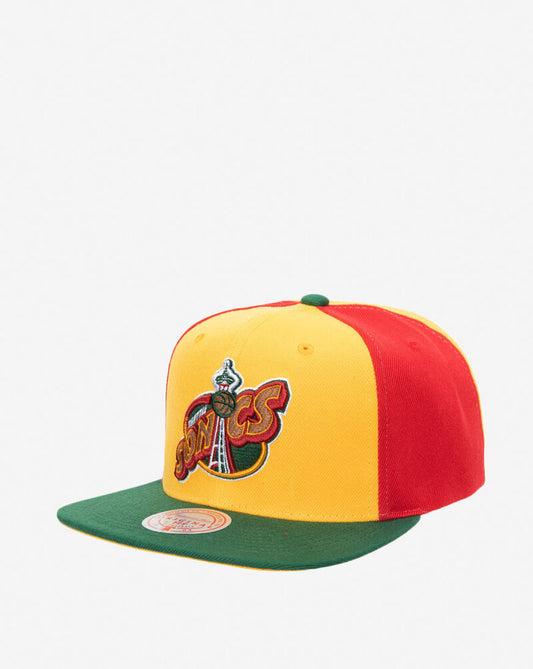 Seattle Supersonics Mitchell & Ness On The Block Snapback Cap/Hat