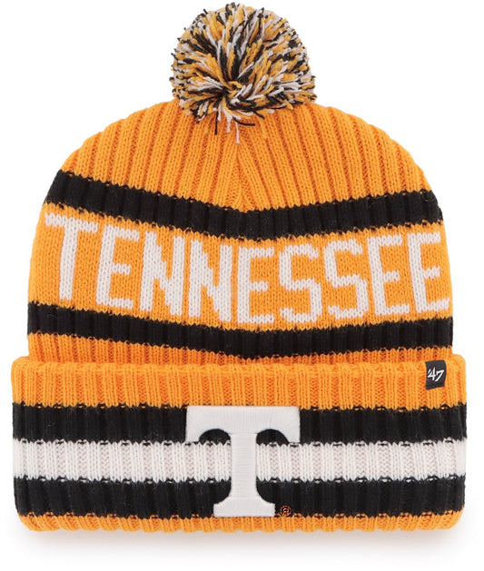 Tennessee Volunteers Orange '47 Brand Bering Cuff Pom Knit Hat