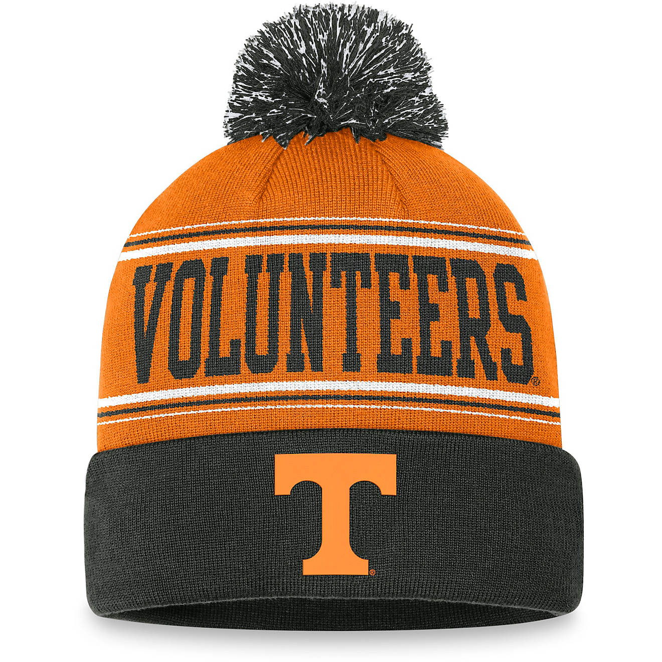 Tennessee Volunteers Top of the World Fashion Cuffed Pom Knit Hat