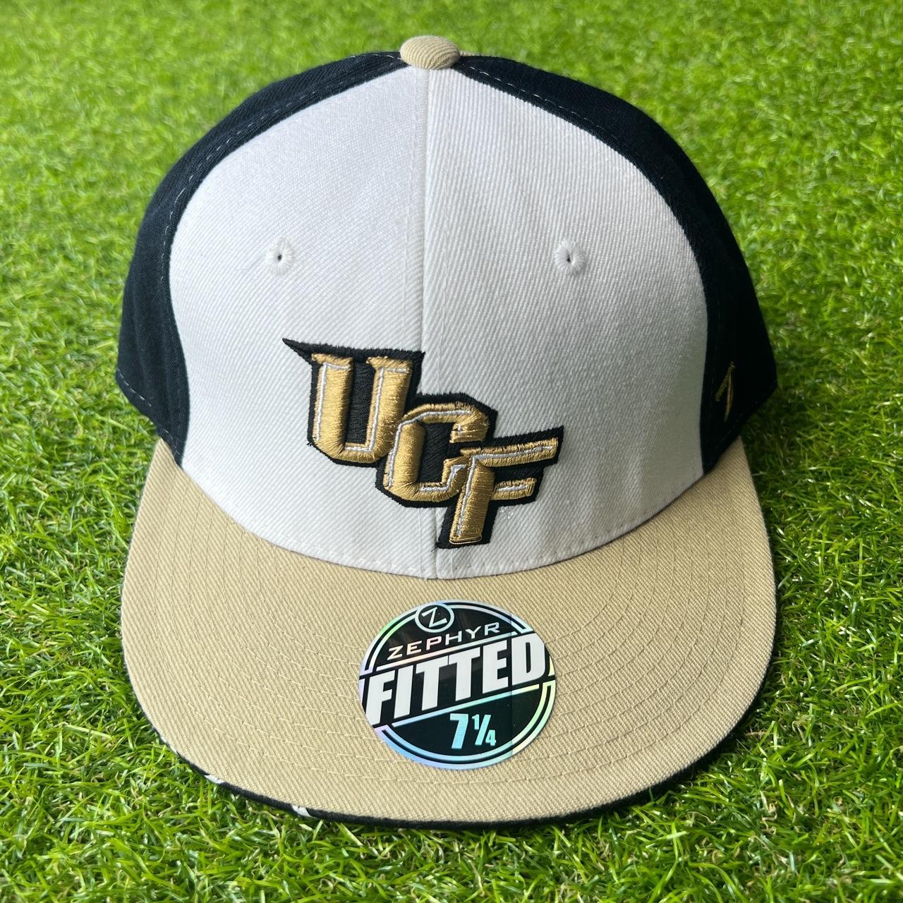 UCF Golden Knights Multicolor Vintage Zephyr "32/5 Chopped" Fitted Cap/Hat - 7 1/4