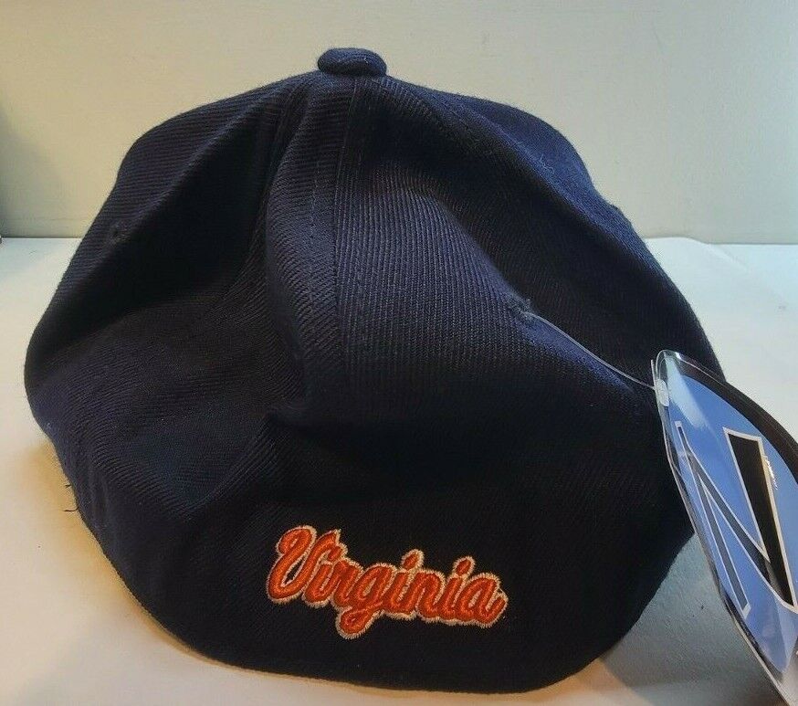 Virginia Cavaliers Blue Vintage Zephyr "Square Brim Fitted" Cap/Hat - 7