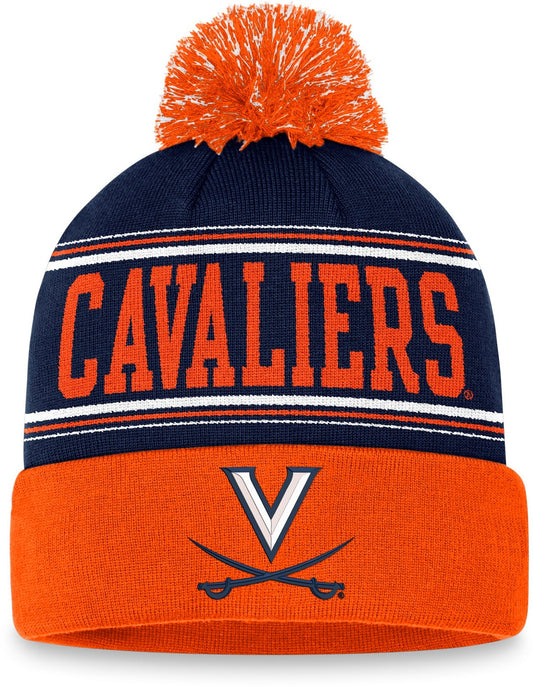 Virginia Cavaliers Top of the World Fashion Cuffed Pom Knit Hat