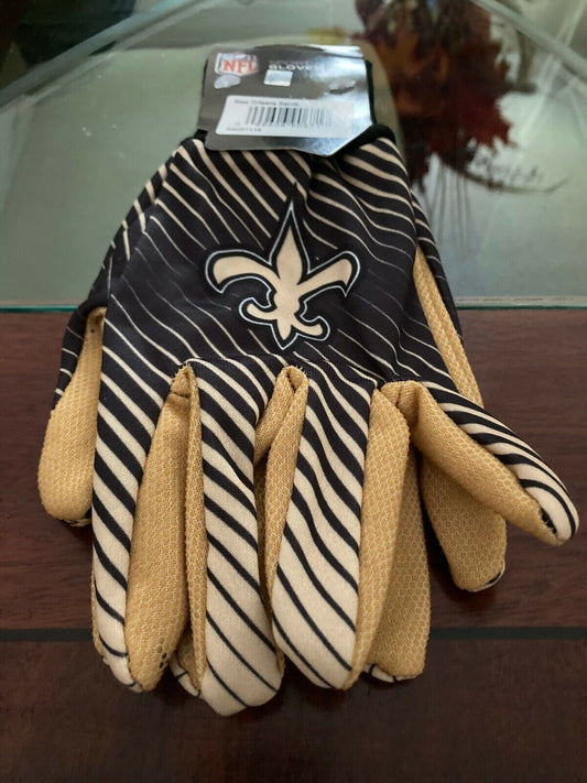 New Orleans Saints Sublimated Sport Utility Gloves - Multicolored