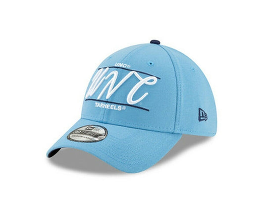 North Carolina Tarheels Blue New Era 3930 Fitted Cap/Hat - Medium/Large