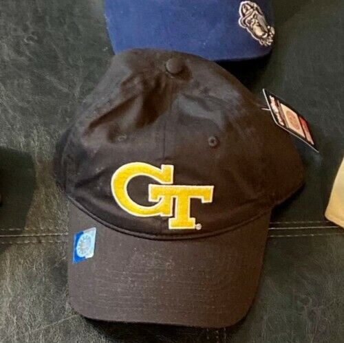 Georgia Tech Yellow Jackets Vintage "GT" Black Basic Cap by Signatures