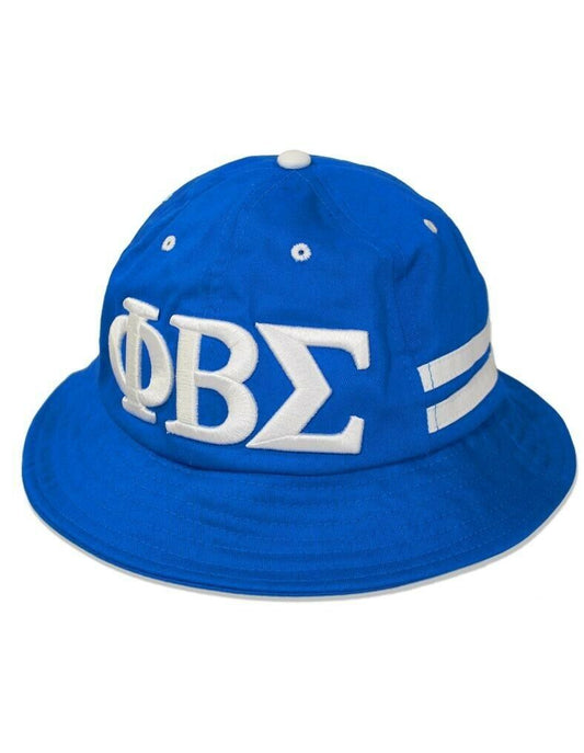 Phi Beta Sigma Royal Blue & White Bucket Hat