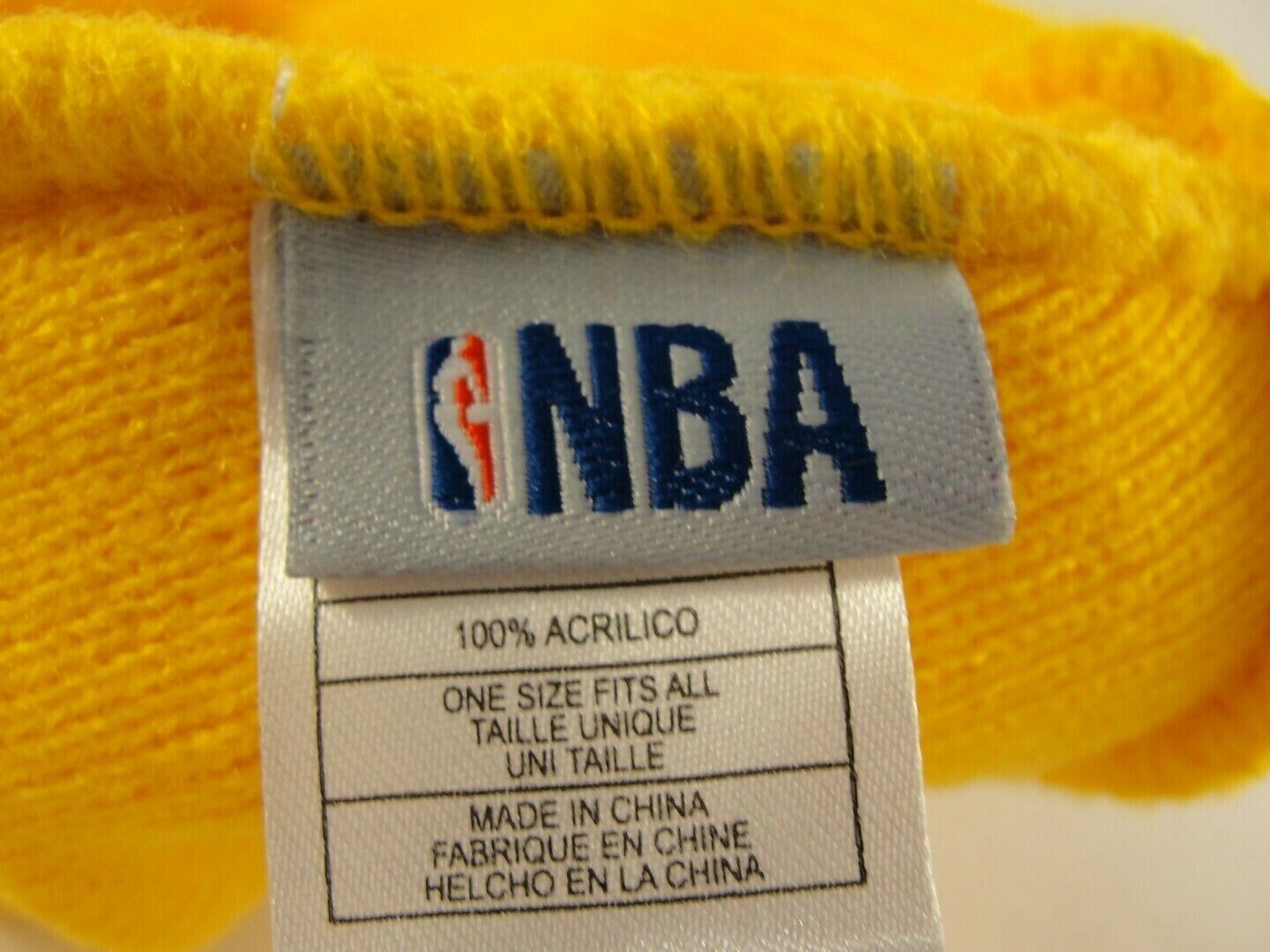 Los Angeles Lakers Gold NBA Knit Hat Beanie Skullcap 