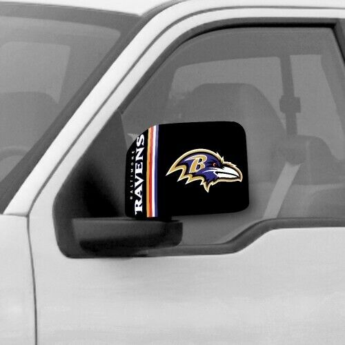 Baltimore Ravens NFL Mirror Covers (2 Pack) - Large [for mirrors over