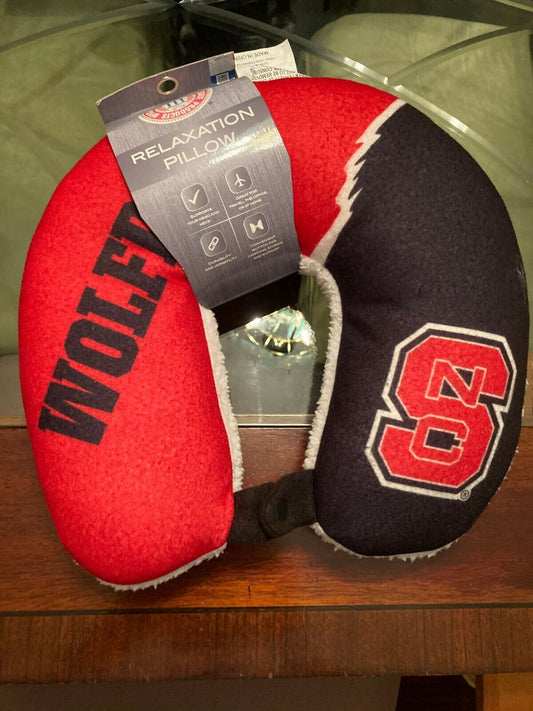 North Carolina State Univ. Wolfpack Relaxation Travel Pillow - Multico