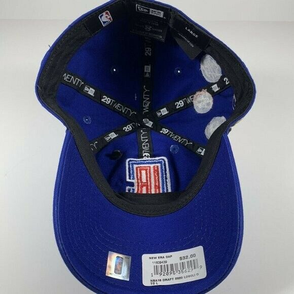 Los Angeles Clippers Blue New Era 2920 Authentics: NBA Draft Series Hat - Medium