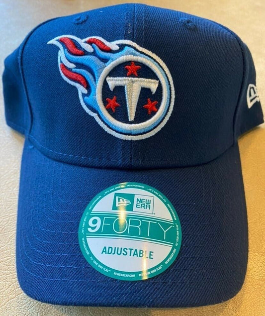 Tennessee Titans Navy Blue New Era 9FORTY Adjustable Cap/Hat