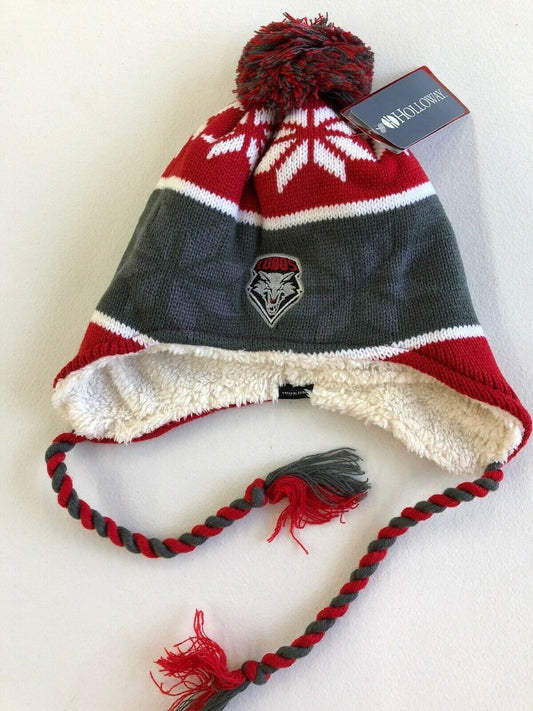 New Mexico Lobos Scarlet Winter Ridge Beanie Hat - OSFM - Scarlet -NCAA