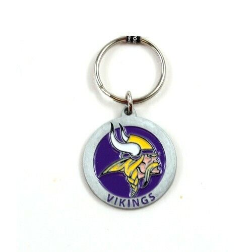 Minnesota Vikings Pewter Key Chain 