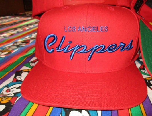 Los Angeles Clippers Red/Blue Adidas Throwback Draft Cap Collection Sn