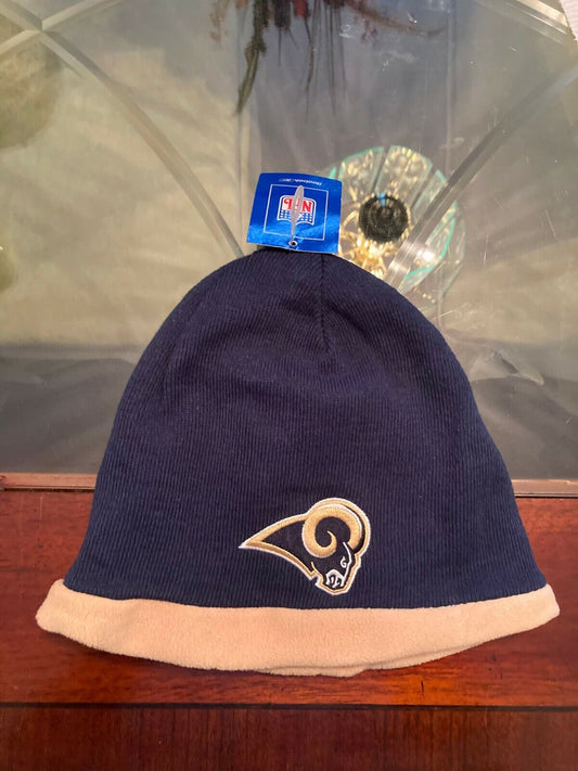 Los Angeles Rams (St. Louis Rams) Reebok "Throwback Logo" Reversible Beanie