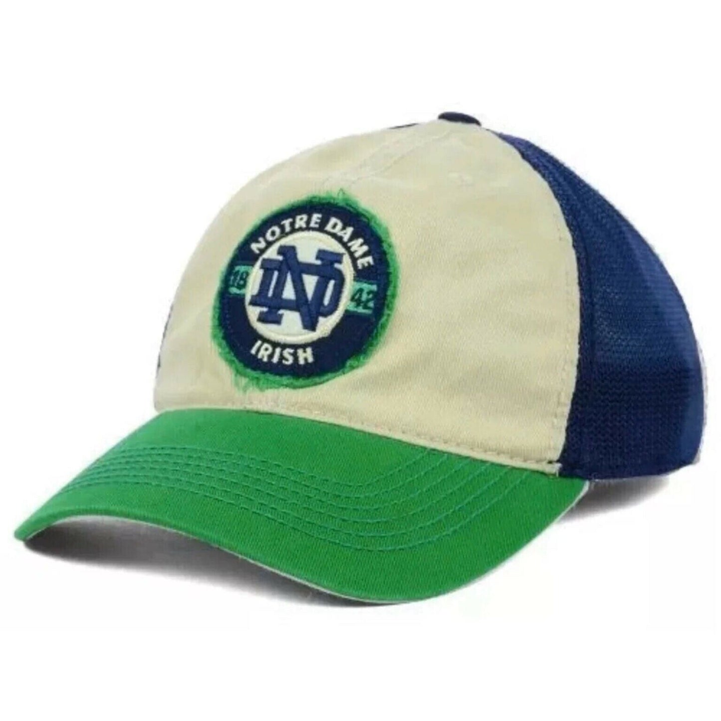 Notre Dame Fighting Irish Multicolor Top of the World Fitted Cap - Med