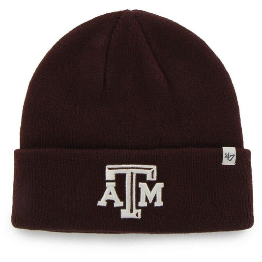 Texas A&M Aggies Maroon '47 Brand Raised Cuffed Knit Hat