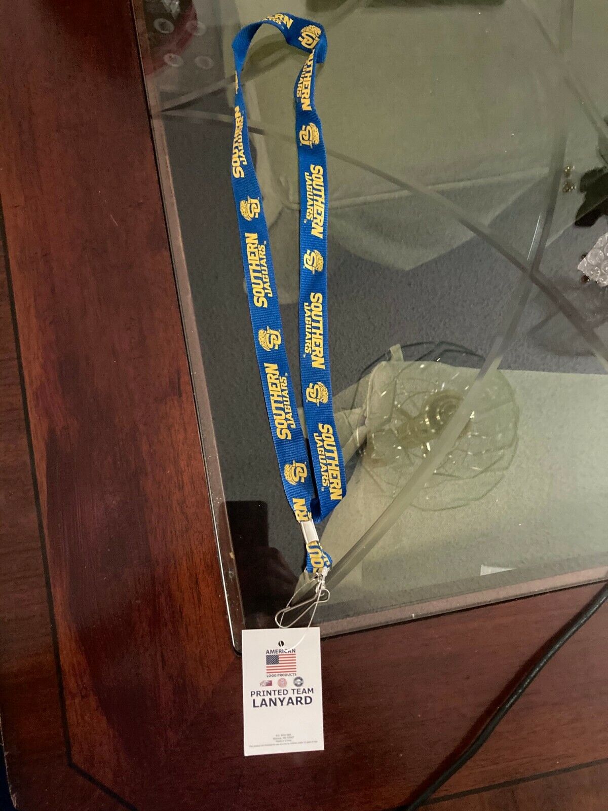 Southern University Jaguars Blue & Gold Lanyard