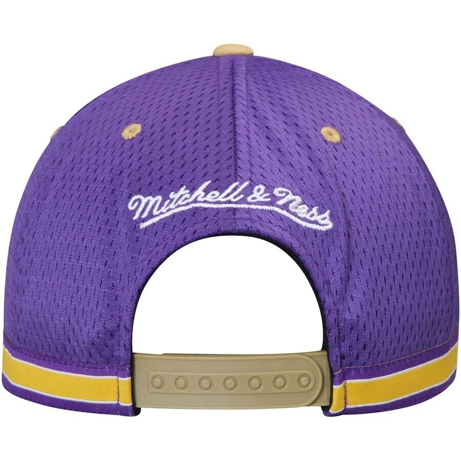 Orlando City SC Mitchell & Ness Purple Woven Stripe Adjustable Snapbac