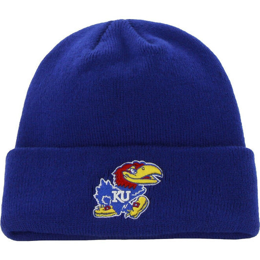 Kansas Jayhawks Blue '47 Brand Raised Cuff Knit Cap