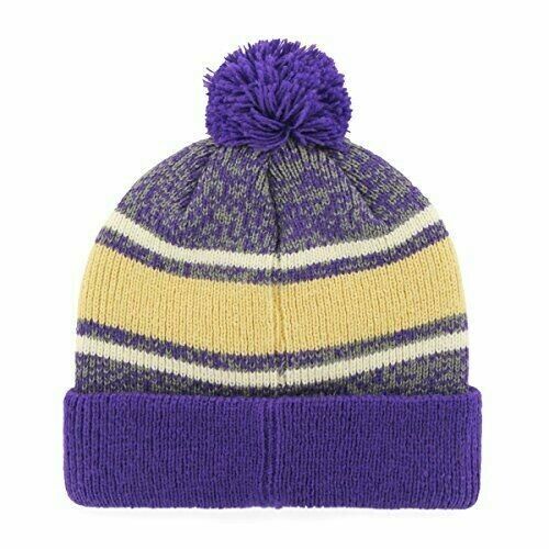 Orlando City Soccer Club Purple '47 Brand Cuff Knit Beanie Hat w/Pom -