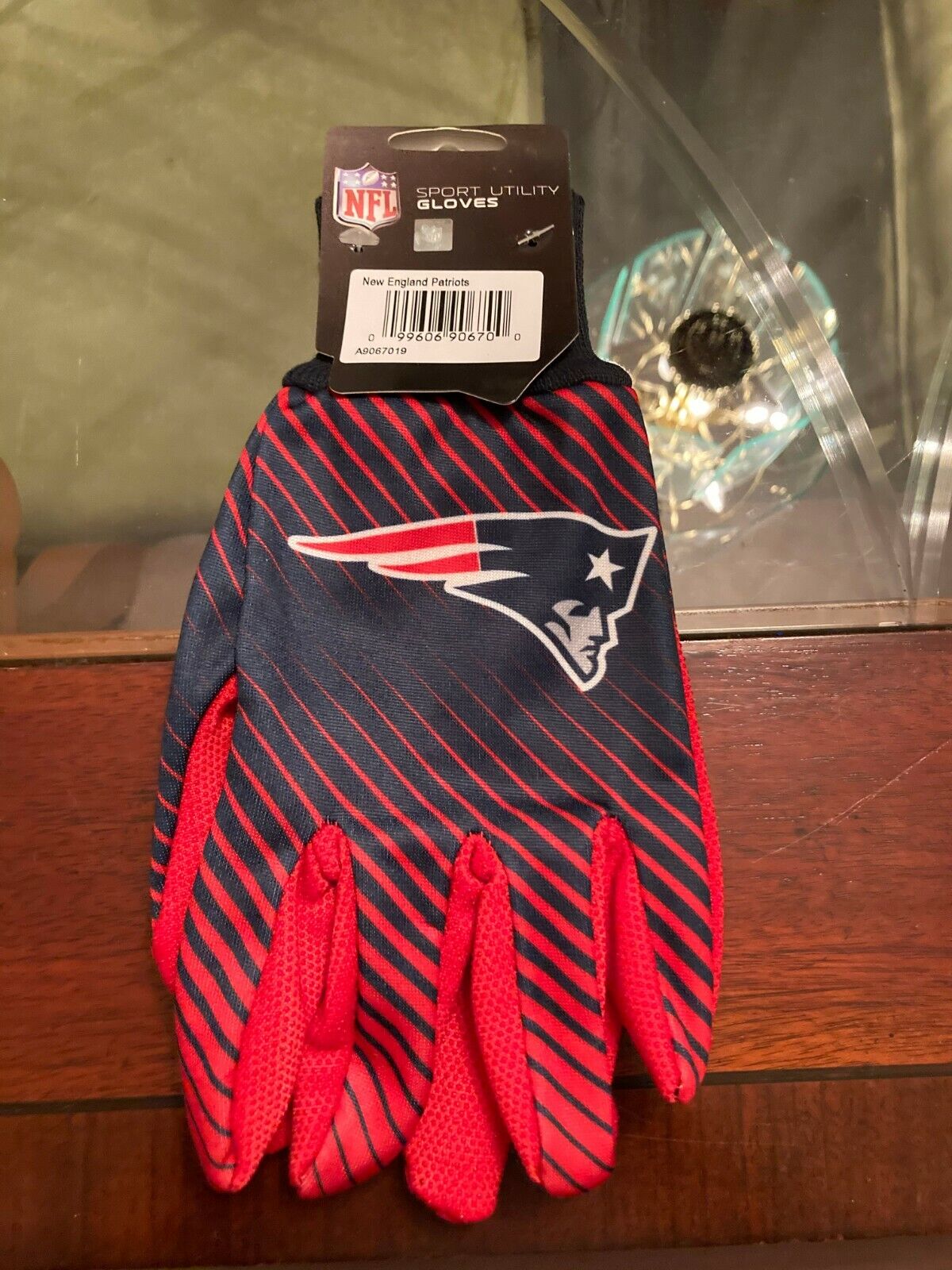 New England Patriots Sublimated Sport Utility Gloves