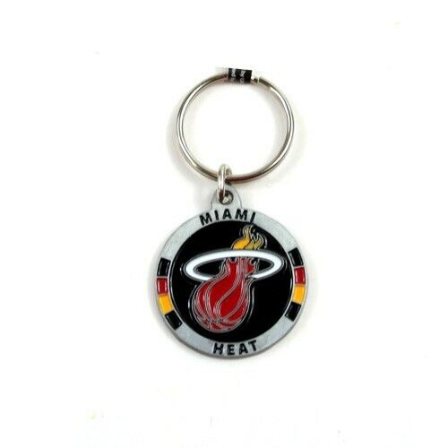 NBA Miami Heat Pewter Keychain - NWT