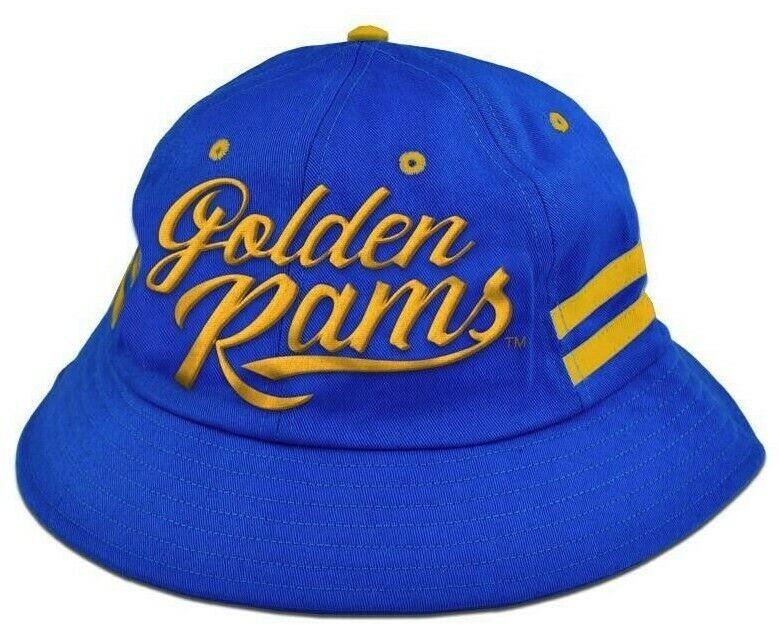 Albany State Golden Rams Blue & Gold "Safari Style" Bucket Hat - HBCU