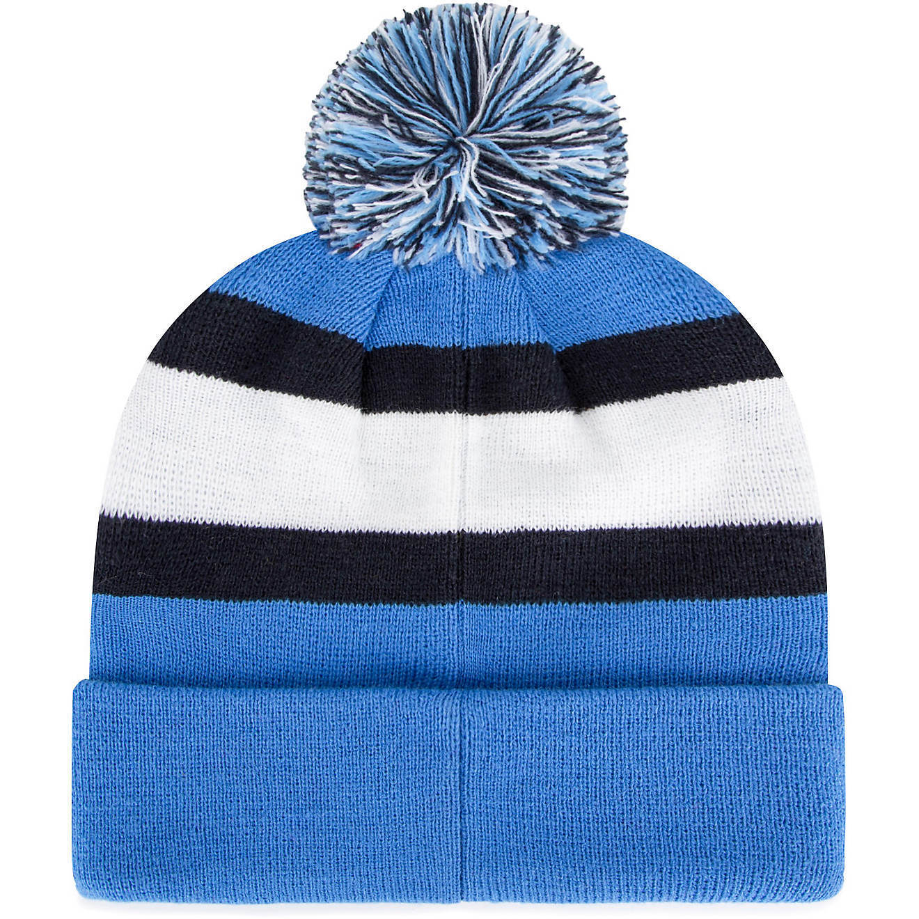 Oklahoma City Thunder Blue '47 Brand Breakaway Pom Cuff Knit Cap/Hat