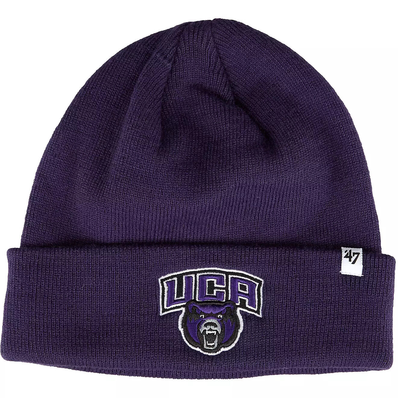 Central Arkansas Sugar Bears Purple '47 Brand Raised Cuff Knit Cap/Hat