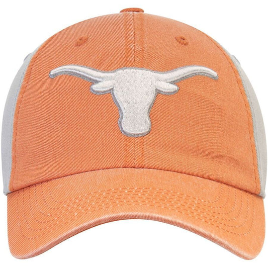 Texas Longhorns Burnt Orange & Gray Brent Unstructured Snapback Cap/Ha